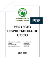 Proyecto Depulpadora de Coco