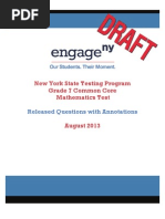 2025 NY Grade 7 Math Test Released Questions | PDF