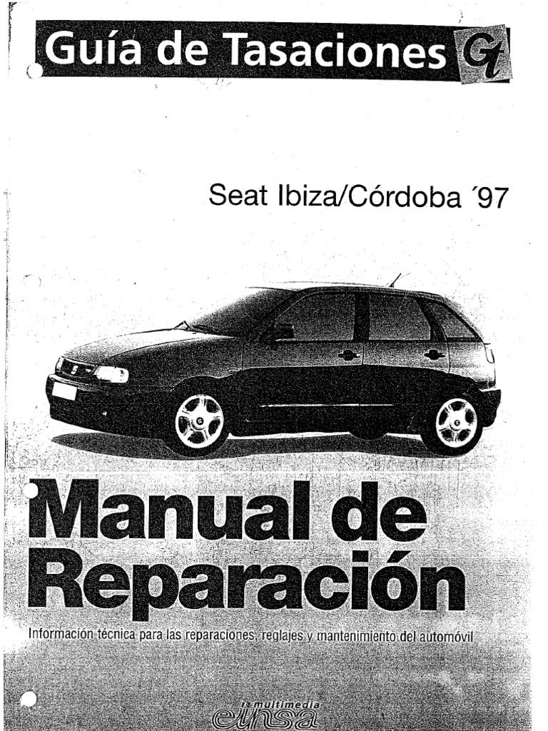 Manual de Taller SEAT Ibiza-Cordoba 97 | PDF