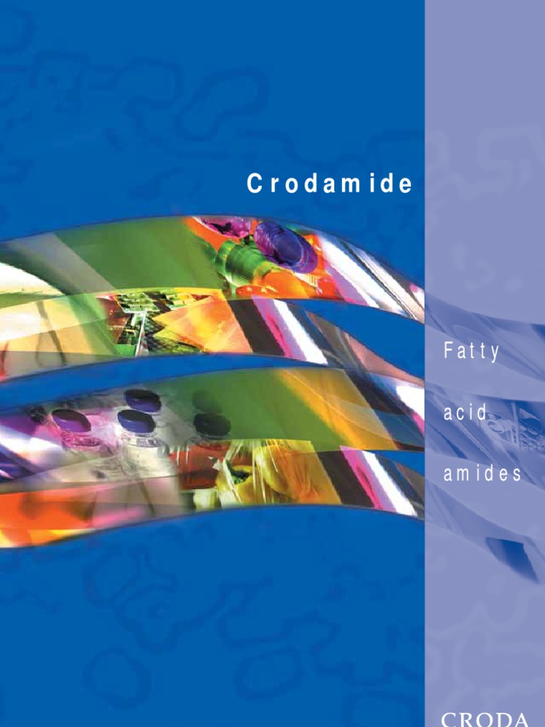 Crodamide Brochure 2007 | PDF | Friction | Lubricant