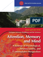 Dialogues Between Buddhism and Science Attention, Memory and Mind