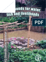 Farm Ponds For Water, Fish and Livelihoods