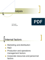 Internal Analysis