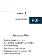 Sewing - Slides - Set 1