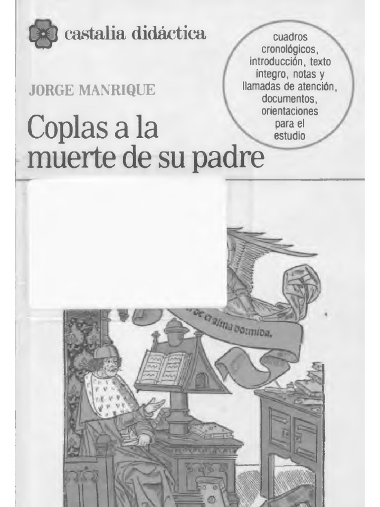 Coplas A La Muerte de Su Padre | PDF | Poesía