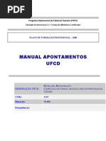 Capa de Apontamentos. Ufcd 3305