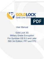 Gold Lock 3G User Manual Symbian