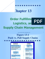 Chapter 13: Order Fulfillment, Logistics, and Supply Chain Management