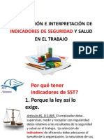 Indicadores de Seguridad y Salud en El Trabajo