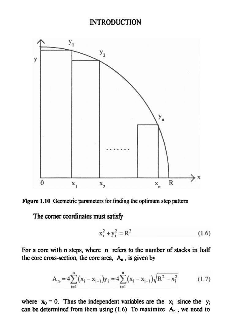 1.10 Geometric Parameters For Finding The Optimum Step Pattern | PDF ...