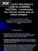 Sociologia Do Pastor