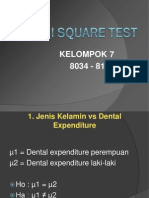 Chi Square Test Kelompok 7