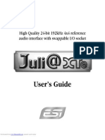 Juli Xte Users Guide