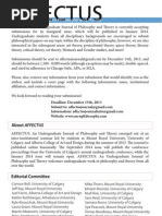 Download CFP AFFECTUS An Undergraduate Journal of Philosophy by Kylekinaschuk SN164085687 doc pdf