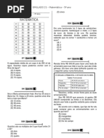 Simulado 21 (Mat. 5º ano)