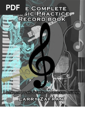 Music Practice log