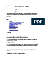 DVD Rom Mounting For Linux