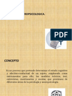 Clase 1 Concepto de Evaluacion Neuropsicologica