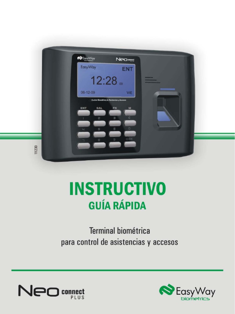 Guia Rapida Terminal Neo Connect Plus | PDF | Dirección IP | Terminal ...