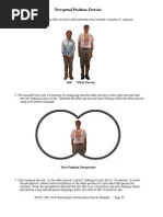 NLPU 100 Perceptual Positions Exercise