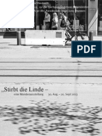 "Stirbt die Linde - Ausstellung - Publikumsgespräche - Alleenspaziergänge