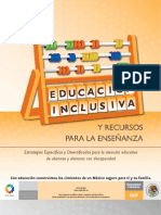 Estrategias Especificas Diversificadas Atencion Educativa