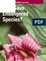 Why Save Endangered Species