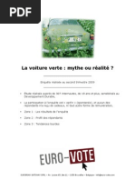 EURO-VOTE - La Voiture Verte