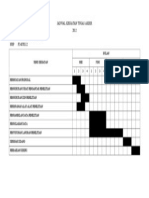 Jadwal Kegiatan Tugas Akhir