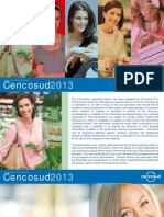 Cencosud 2013 Corporate Presentation Highlights