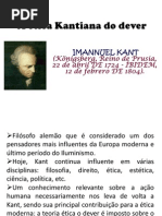 A ética Kantiana