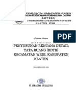 Penyusunan Rencana Detail Tata Ruang (RDTR) Kecamatan Wedi, Kabupaten Klaten