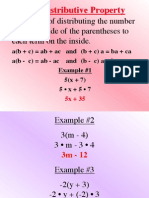 1-5 Slides - Distributive