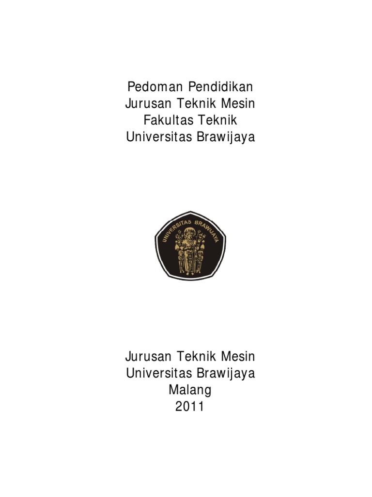 Pedoman Teknik Mesin 2011 Pdf