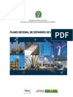 Plano Decenal Expansão Energia 2020 - Rumos para o Brasil na próxima década