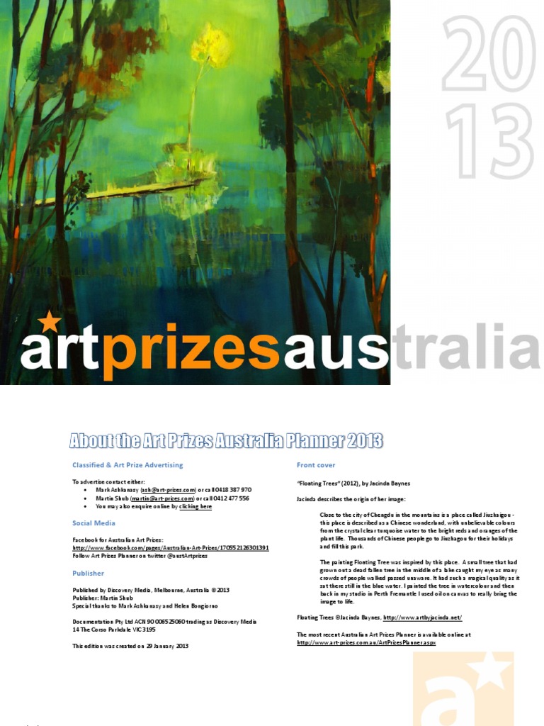 Art Prizes Australia PDF Paintings Arts (General)