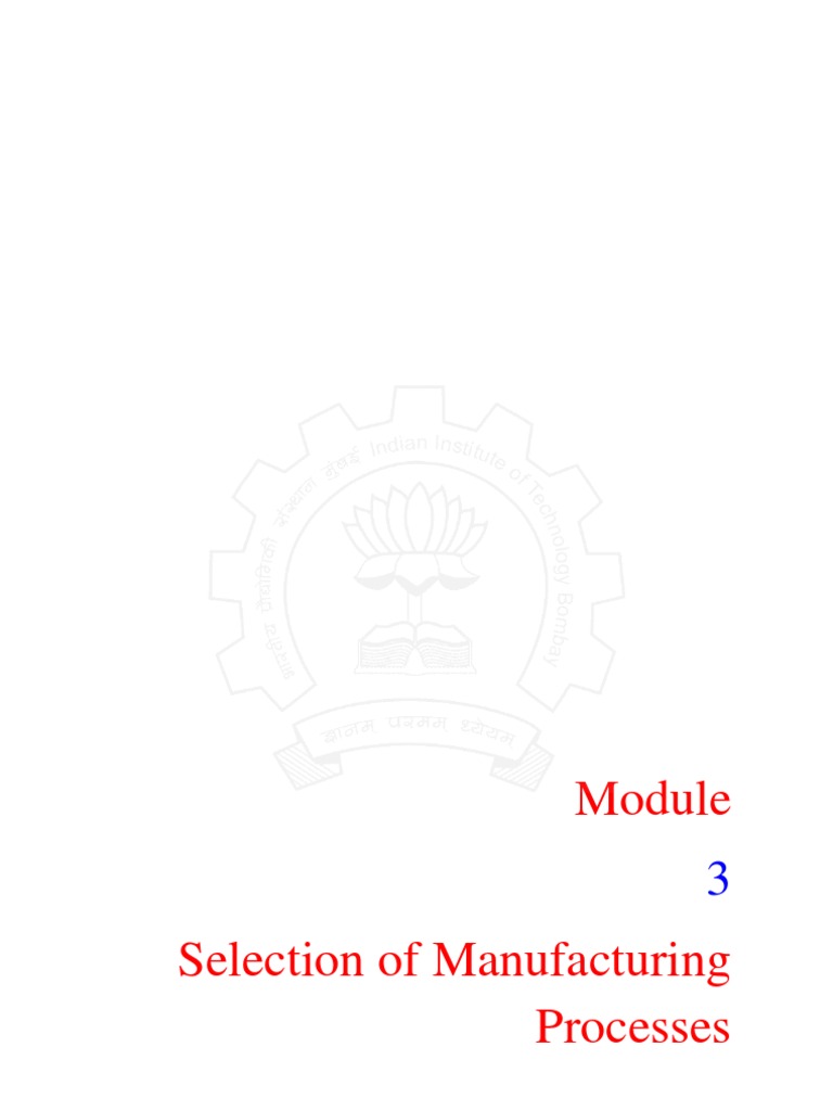 Module 3 Lecture 8 Final | PDF | Forging | Engineering Tolerance