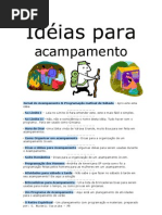 Ideias Para Acampamento
