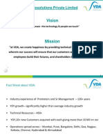 Vision: VDA Infosolutions Private Limited