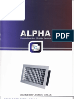 Alpha Double Deflection Grills