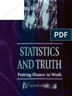 Statistics and Truth CRRao