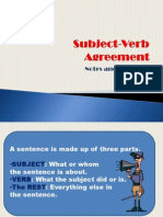 Notes and Exercises: Subject-Verb Agreement