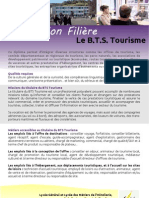 Information Filière B.T.S. Tourisme