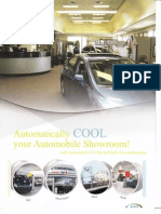 ETA Ducted Split Ac Automobile Showroom