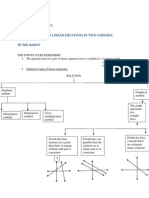 STD: X Mathematics. Chapter - 3 Pair of Linear Eqyations in Two Variable by Mr. Barot