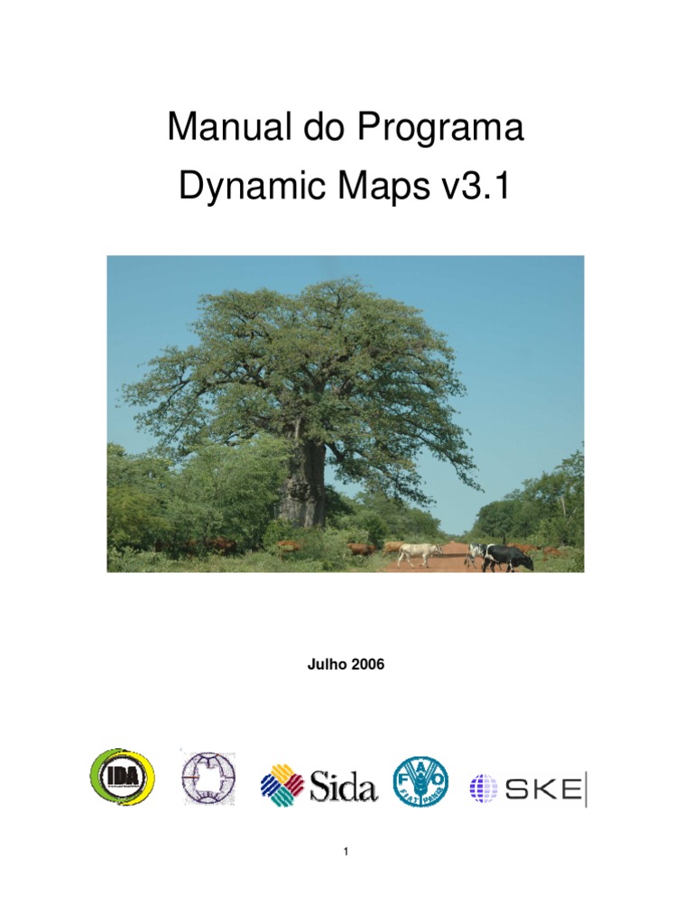 Manual do Dynamic Maps v3.1 | PDF | Janela (informática) | Mapa