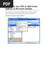 Setting Up Your POP Email in Microsoft Outlook For