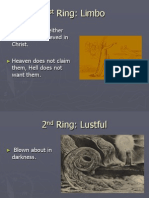 1 Ring: Limbo: Luke Warm. Neither Sinned Nor Believed in Christ. Heaven Does Not Claim Them, Hell Does Not Want Them