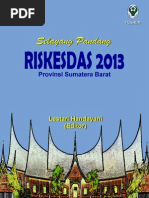 Download SELAYANG PANDANG RISKESDAS 2013 PROVINSI SUMATERA BARAT by Puslitbang Humaniora dan Manajemen Kesehatan SN164186739 doc pdf