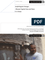 Social, Ecological and Morphological Changes. Case Studies Compared: Muscat Capital Area and Oasis Settlement of Mansafah/Ibra in Oman